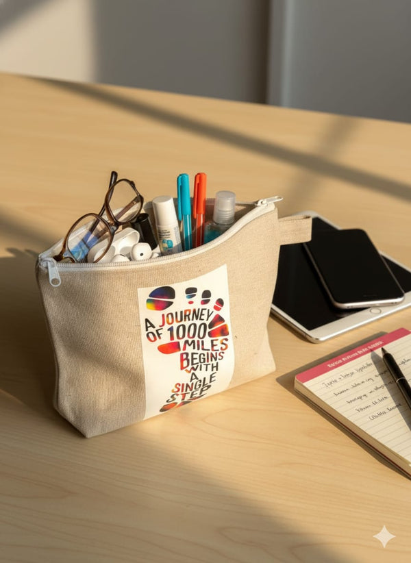 Journey Quote Pouch Laptop Bag