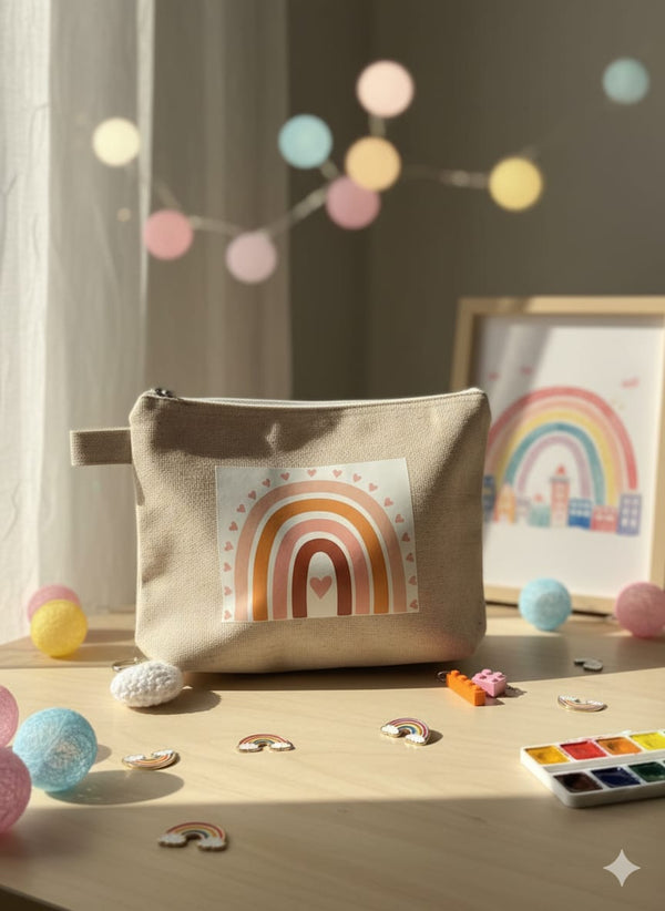 Radiant Rainbow Pouch