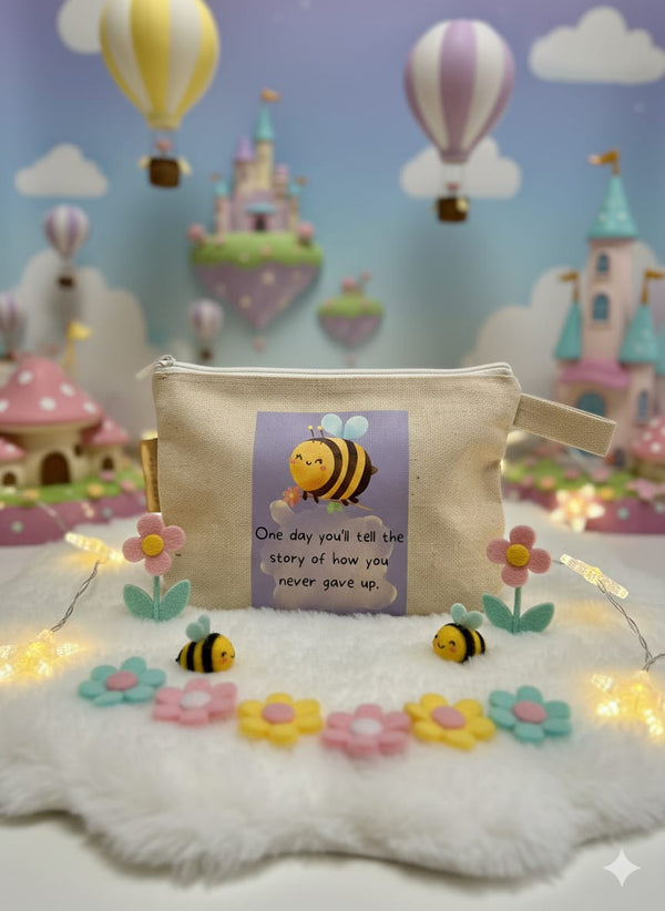 Little Bee Motivational Pouch