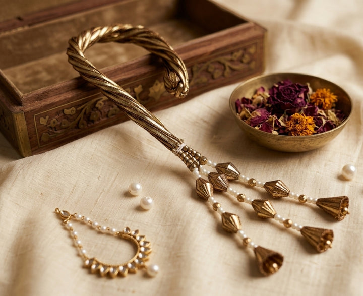 Sunehri Dhaga Classic Paranda – Crafts by Meesal