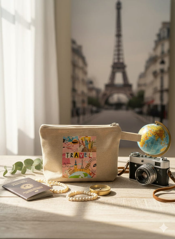Passport to Adventure Travel Pouch
